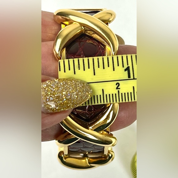 Hermes Criss Cross X Cuff Bracelet - Picture 6 of 7